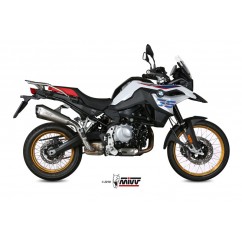 Silencieux MIVV Delta Race inox/casquette carbone BMW F850GS