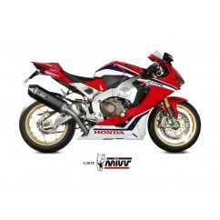 Silencieux MIVV Speed Edge Steel Black/carbone - Honda CBR1000RR