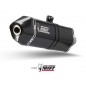 Silencieux MIVV Speed Edge Steel Black/carbone - Honda CBR1000RR