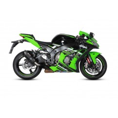 Silencieux MIVV Suono inox brossé noir Kawasaki ZX-10R