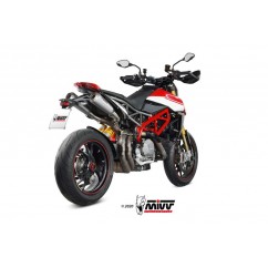 Silencieux double MIVV X-M1 - titane/inox Ducati Hypermotard 950/SP