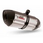 Silencieux MIVV Suono inox  casquette carbone Honda CB500F