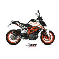 Silencieux MIVV GP Pro inox noir KTM Duke 125/390