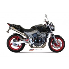 Silencieux MIVV X-Cone inox brossé Honda CB600F Hornet