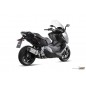 Silencieux MIVV Suono inox/casquette carbone BMW C600/C650