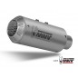 Silencieux MIVV MK3 inox brossé/casquette inox Yamaha MT-10