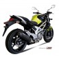 Silencieux MIVV Oval Carbon Cap carbone Suzuki Gladius SFV 650