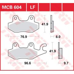 Plaquettes de frein en métal fritté polyvalentes