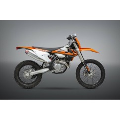 Silencieux YOSHIMURA RS-4 Signature Series aluminium/casquette carbone KTM/Husqvarna