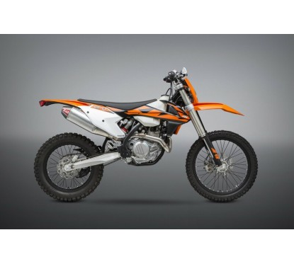 Silencieux YOSHIMURA RS-4 Signature Series aluminium/casquette carbone KTM/Husqvarna