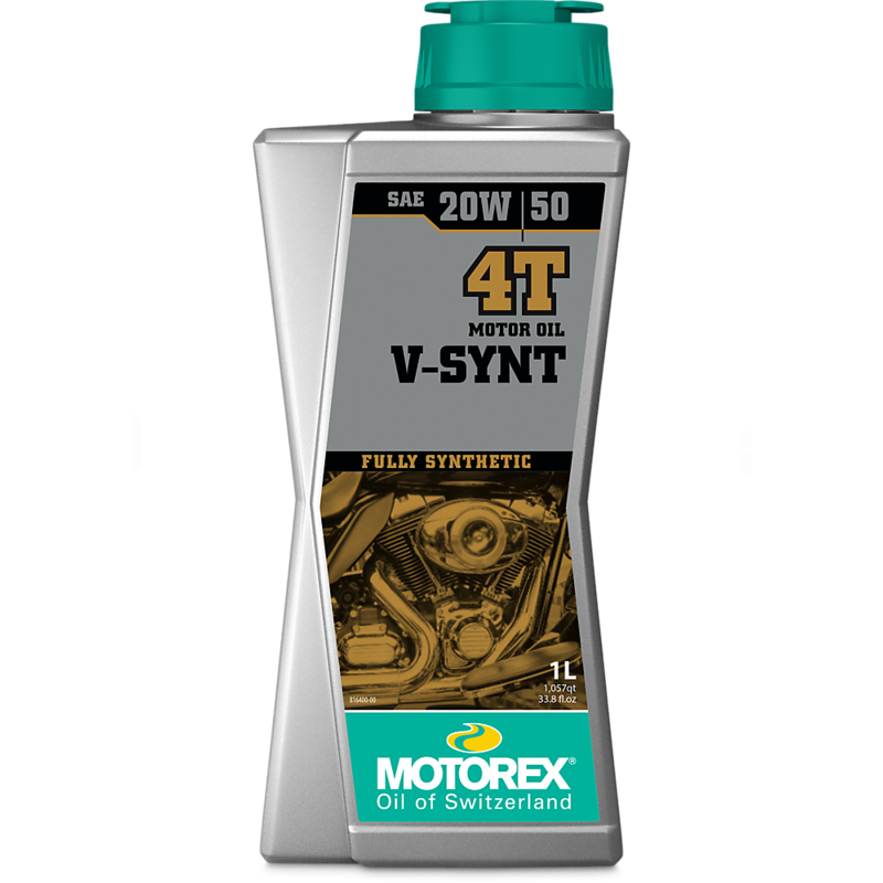 Huile moteur MOTOREX V-SYNT 4T - 20W50 - 1L Huile moteur MOTOREX V-SYNT 4T - 20W50 - 1L