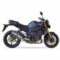 Silencieux IXIL Hexoval Xtrem inox / alu noir - Yamaha FZ-8 - OY9088VSE