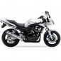 Silencieux IXIL Hexoval Xtrem inox / alu noir - Yamaha FZS 600 Fazer - OY9063VSE