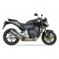 Silencieux IXIL Hexoval Xtrem inox noir / alu noir - Honda CB600F-S Hornet - OH6048VSE