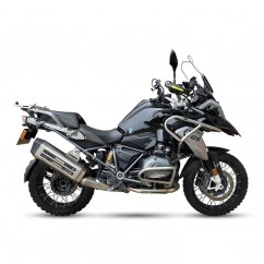 Silencieux IXIL MXT inox / alu noir - BMW R1200GS - EB5095SS