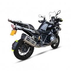 Silencieux IXIL MXT inox / alu noir - BMW R1200GS - EB5095SS