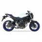 Silencieux IXIL Dual Hyperlow L3XB inox noir / alu - Suzuki SV650S - XS8333XB