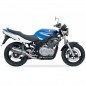 Silencieux IXIL Hexoval Xtrem inox / alu noir - Suzuki GS500E - OS8031VSE