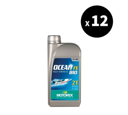 Huile moteur MOTOREX Ocean FS 2T - 1L (x12)