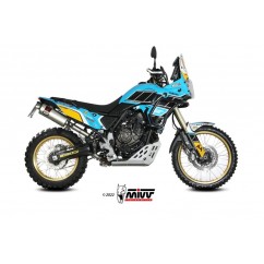 Silencieux MIVV Dakar Slip-On acier inoxydable - Yamaha Ténéré 700 19-22