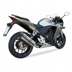 Silencieux IXIL Hexoval Xtrem - Honda CBR 500 R - OH6033VSE