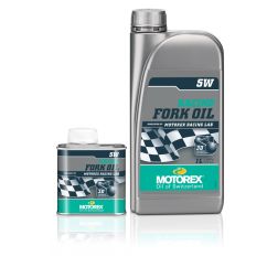 Huile de fourche MOTOREX Racing Fork Oil - 5W - 250ml