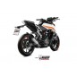 Silencieux MIVV MK3 Slip-On acier inoxydable - KTM 125 / 390 Duke