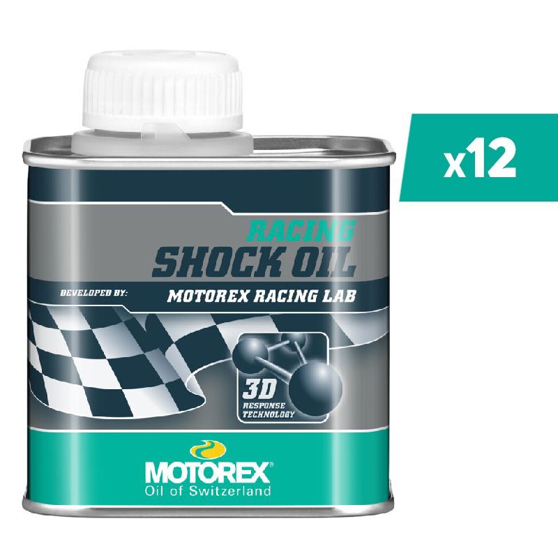 Huile d'amortisseur MOTOREX Racing Shock Oil - 250ML Huile d'amortisseur MOTOREX Racing Shock Oil - 250ML