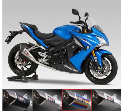 Ligne complète YOSHIMURA R-11 titane bleu Suzuki GSX-S1000