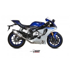 Ligne complète MIVV Speed Edge titane/carbone - Yamaha YZF R1