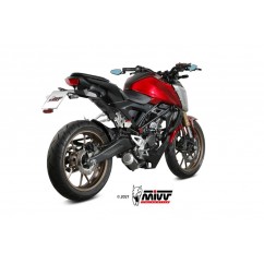 Ligne complète MIVV MK3 - carbone/inox Honda CB125R