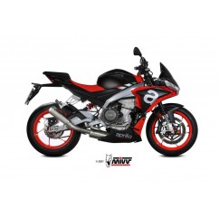 Ligne complète MIVV X-M1 - titane/inox Aprilia Tuono 660