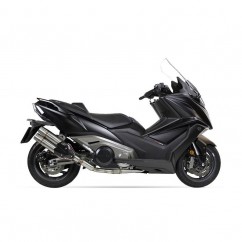 Ligne complète IXIL Dual Hyperlow XXL L5X inox poli - Kymco AK 550 - XK0350XS