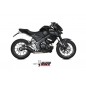 Ligne complète MIVV GP Pro acier inoxydable noir - Yamaha MT 125