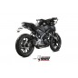 Ligne complète MIVV GP Pro acier inoxydable noir - Yamaha MT 125