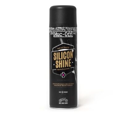 Spray de protection MUC-OFF Motorcycle Silicon Shine - spray 500ml (x12)