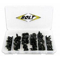 Coffret assortiment rivet plastique BOLT M6/M7/M8