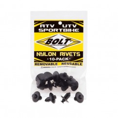 Rivets plastique M8 XL BOLT - 10 pièces