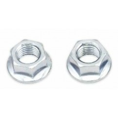 Ecrou à bride BOLT M10x1,25mm tête 14mm acier 10 pièces