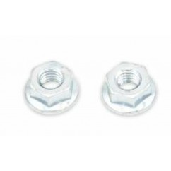 Ecrou à bride BOLT M6x1mm tête 10mm acier 10 pièces