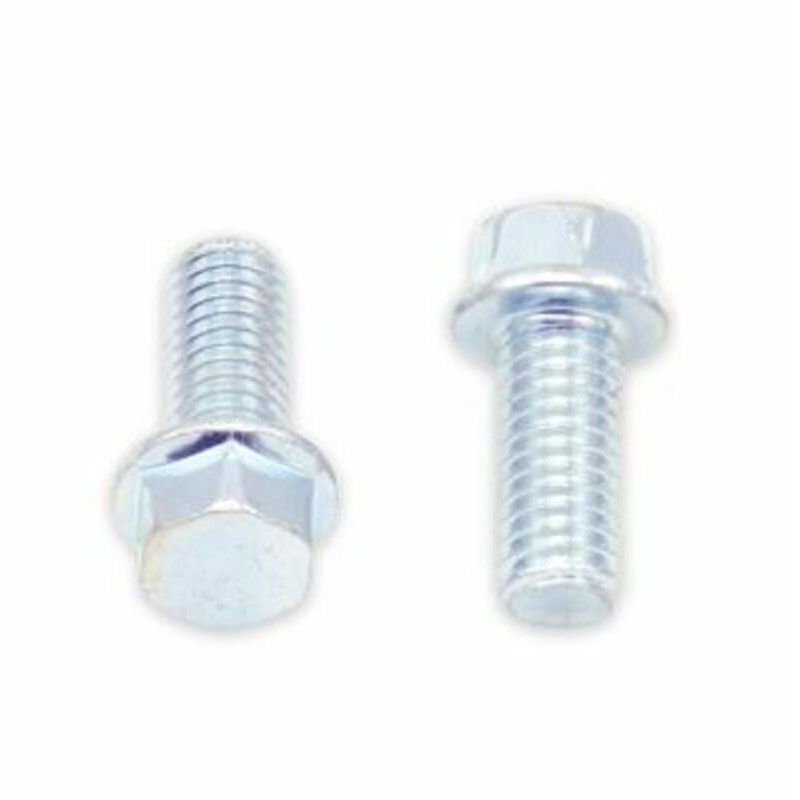 Vis à bride BOLT tête hexagonale 8mm M6x1x14mm 10 pièces