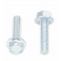 Vis à bride BOLT tête hexagonale 10mm M6x1x25mm 10 pièces