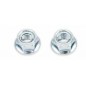 Ecrou Fuji à bride BOLT M6x1mm tête 10mm acier 10 pièces