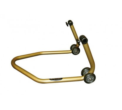 Béquille de stand arrière universelle BIKE LIFT magnesium avec supports caoutchouc en "L"