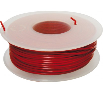 Câble électrique BIHR 1mm² - 25m - Rouge