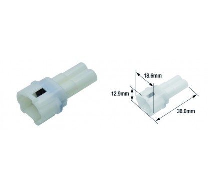 Connectique électrique femelle étanche TOURMAX type 090 (FRS)