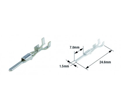 Connectique électrique mâle étanche TOURMAX type 060 (FRM)