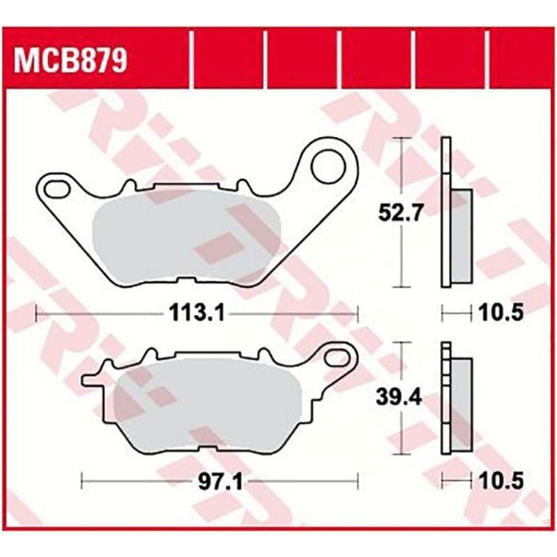 Plaquettes de frein en métal fritté polyvalentes