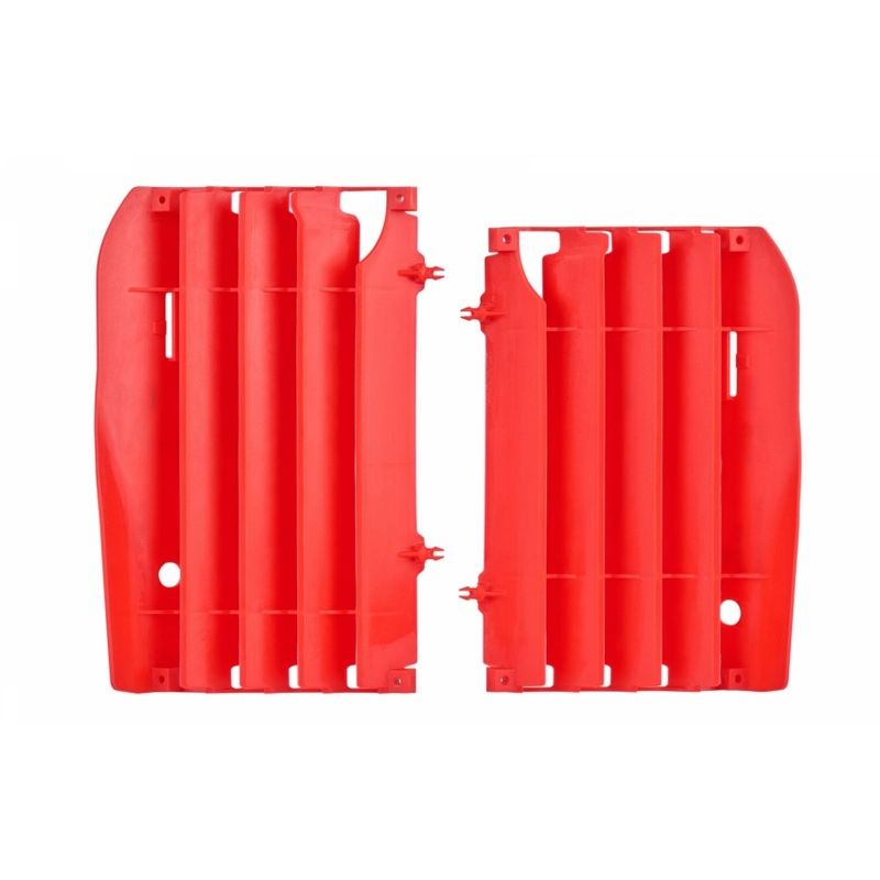Cache radiateur POLISPORT rouge Honda CR125R/250R Cache radiateur POLISPORT rouge Honda CR125R/250R