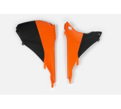 Cache boîte à air UFO couleur origine (2014) KTM EXC/EXC-F